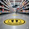 floor-stickers-retail-anti-slip Floor & Pavement Stickers Printing Cyprus (Anti-Slip R10/R11)